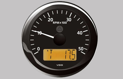 Marine Tachometer 5000 RPM